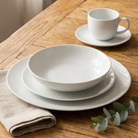 Juego de loza 20 piezas Vajilla Porcelana Chloe