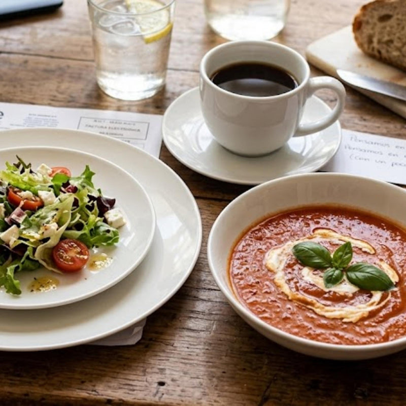 Juego de loza 20 piezas Vajilla Porcelana Chloe