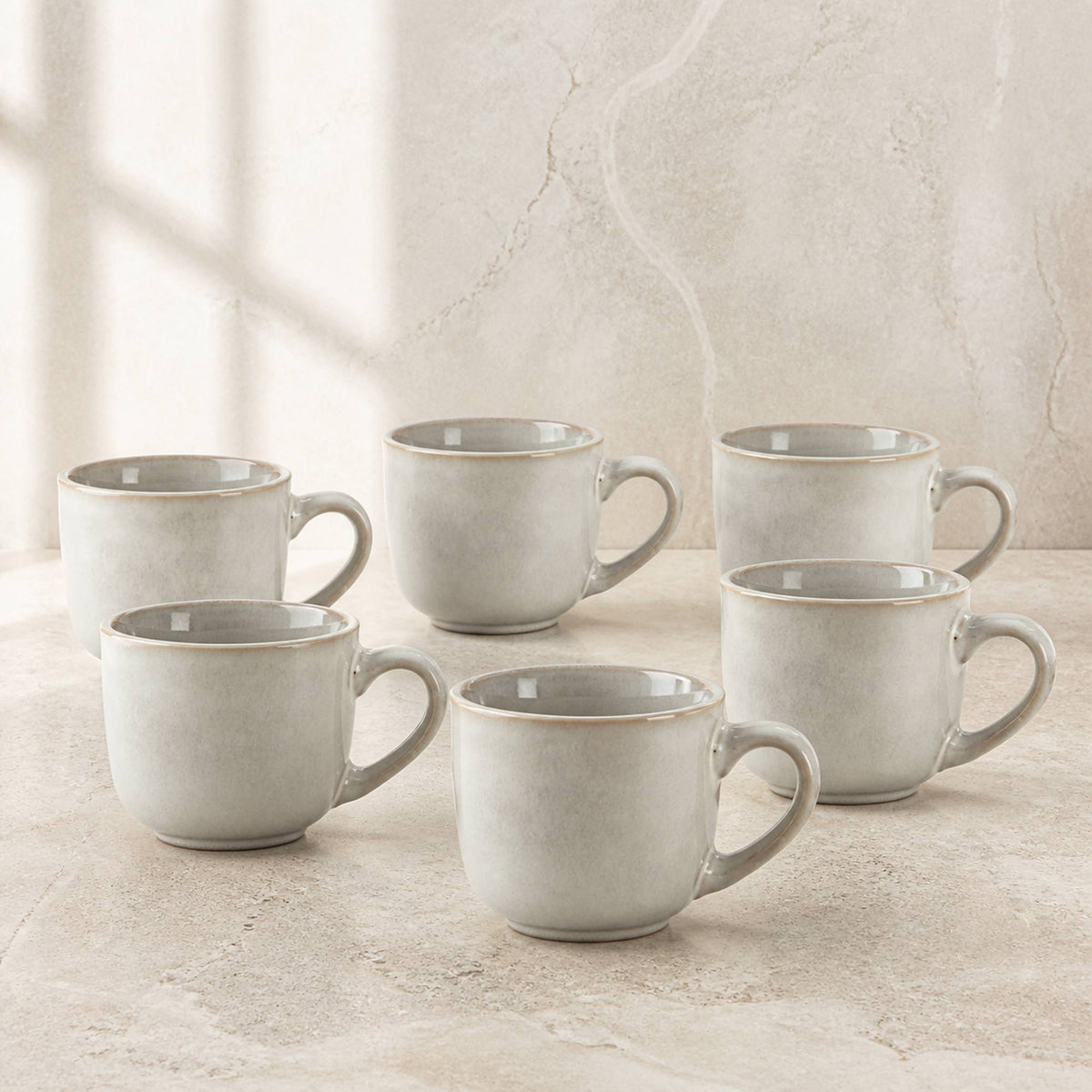 Set 6 Mug Kent 350 ml Cerámica