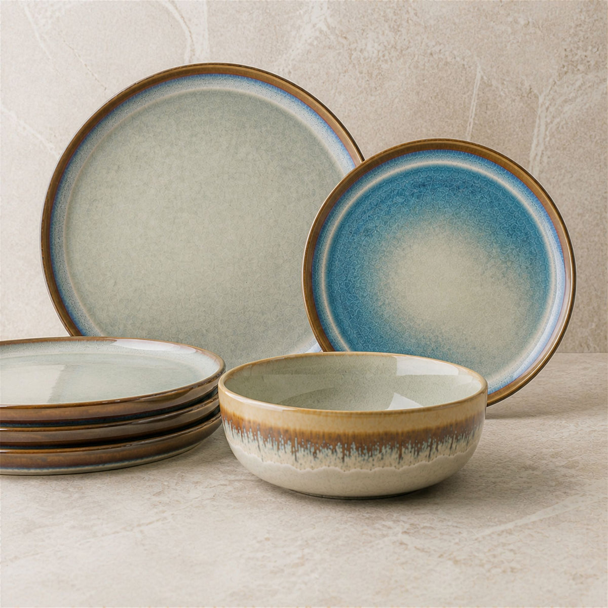 Set Vajilla Lisboa 18 Piezas Cerámica