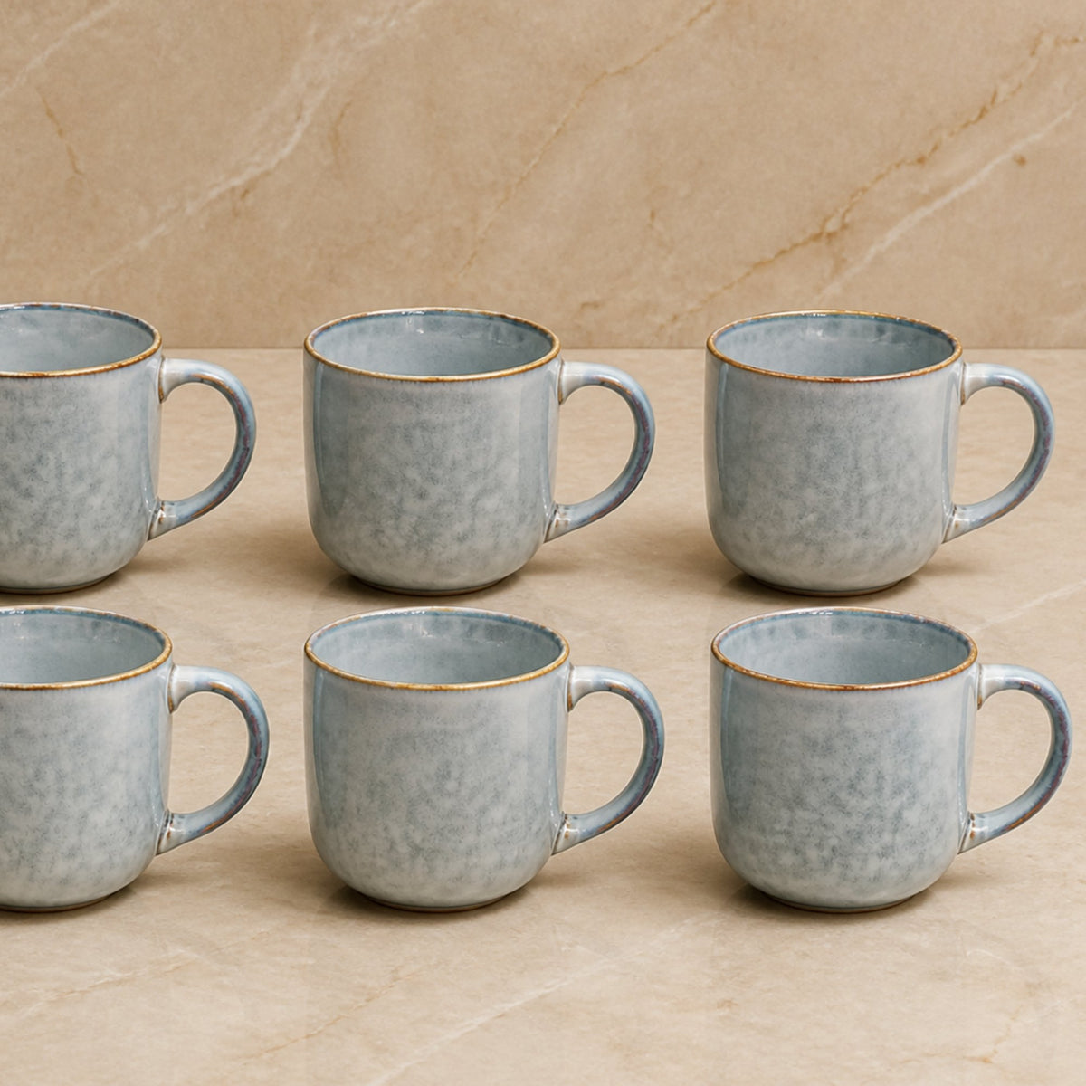 Set 6 Mug Cerámica Níjar 400 ml