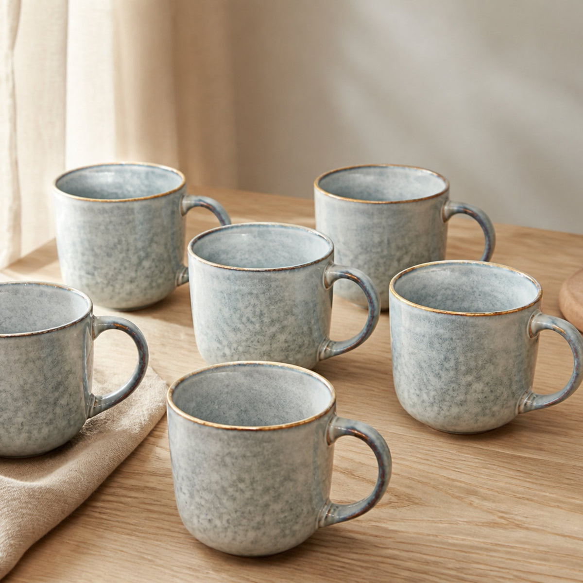Set 6 Mug Cerámica Níjar 400 ml