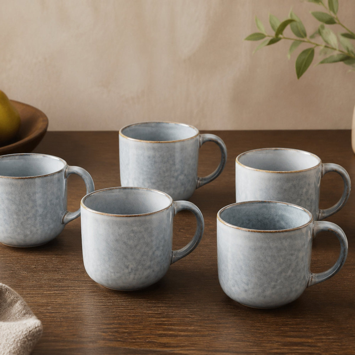 Set 6 Mug Cerámica Níjar 400 ml
