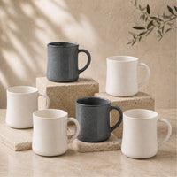 Set 6 Mug Sakae 500 ml Cerámica - Surtido 2 modelos