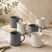 Set 6 Mug Sakae 500 ml Cerámica - Surtido 2 modelos