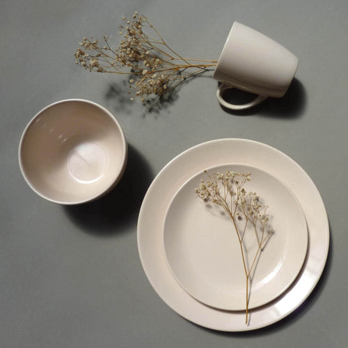 Juego de loza 16 piezas Vajilla Cerámica July