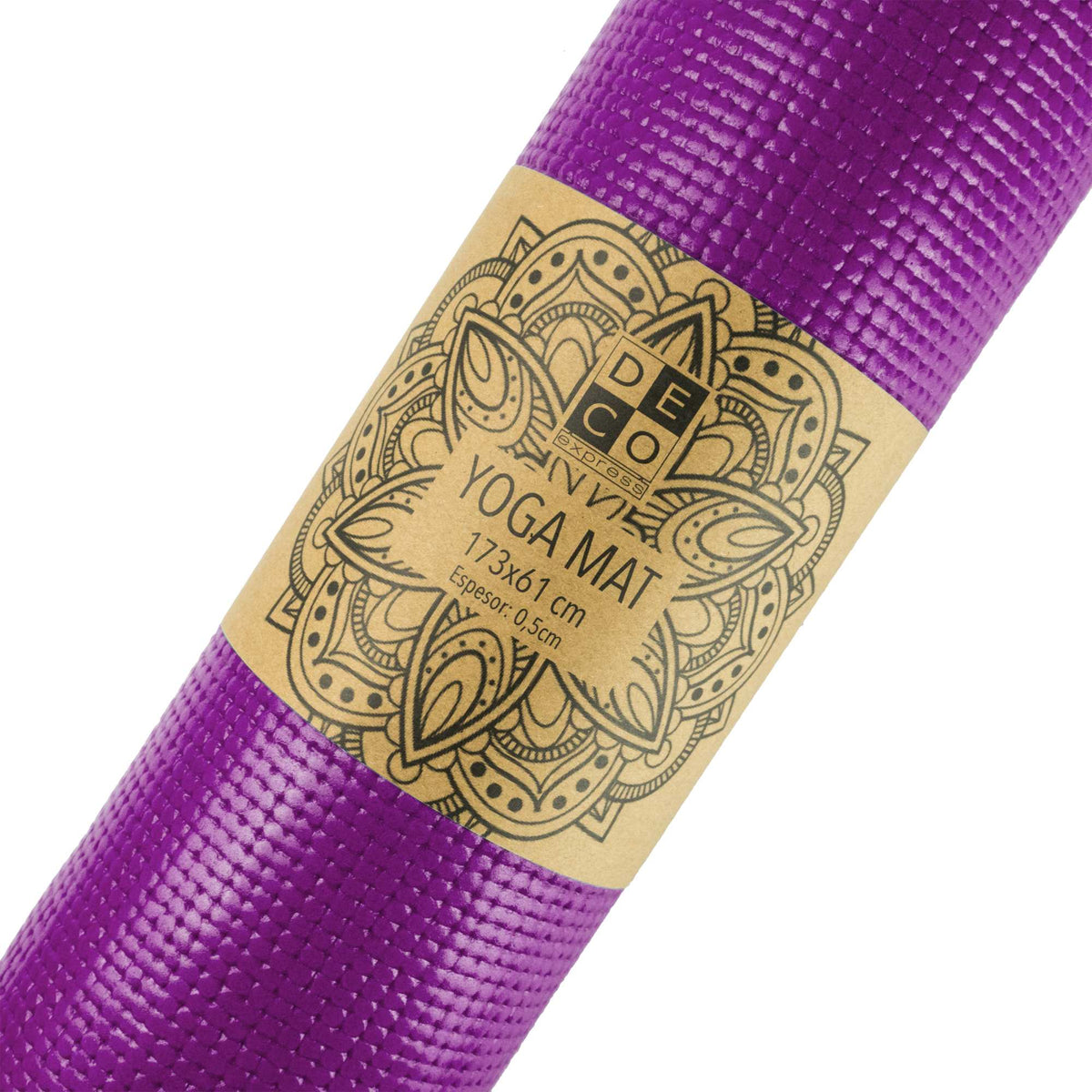 Mat de Yoga Violeta 61x173 cm