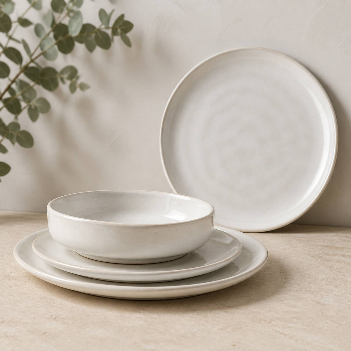 Set Vajilla Malibú 18 Piezas Cerámica