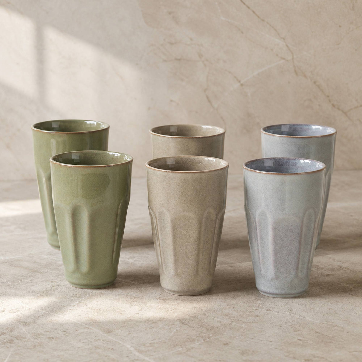 Set 6 Mug Máncora 350 ml Cerámica
