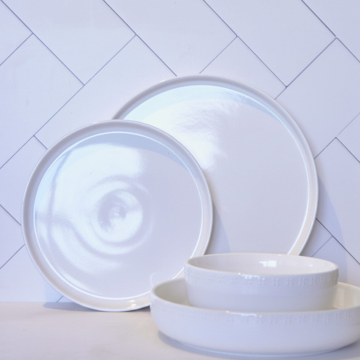 Juego de loza 24 piezas Vajilla Cerámica Manhattan