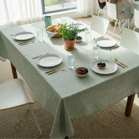 Set 2 Manteles Antimanchas Tide Verde y Pradera