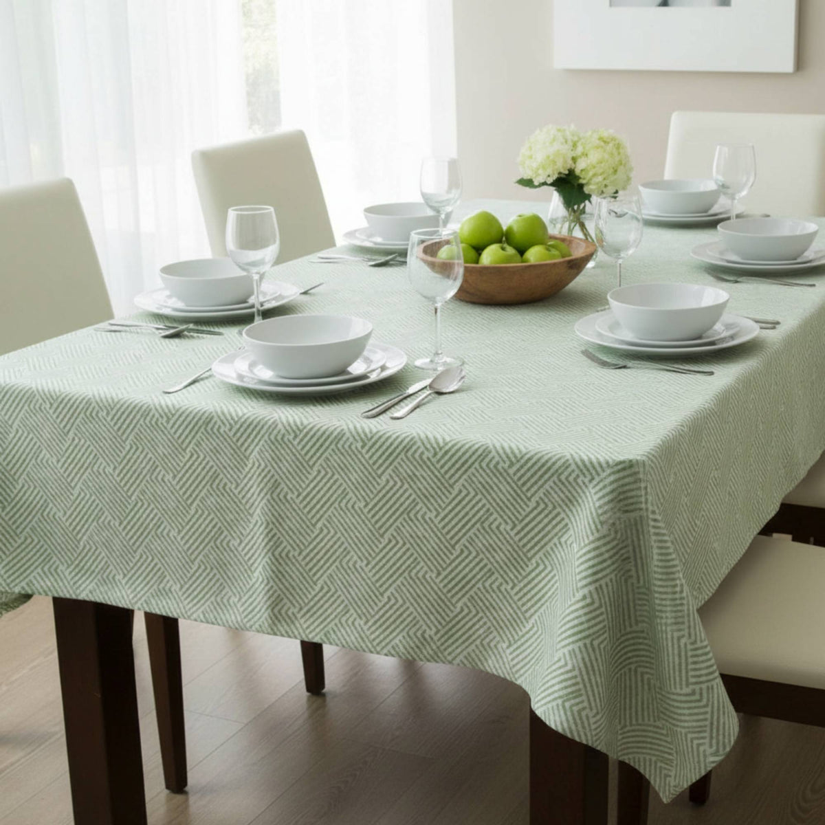 Mantel Antimanchas Tide Verde 160X220 cm