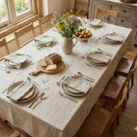 Mantel Mundaka Rayas Claro - Decoexpress