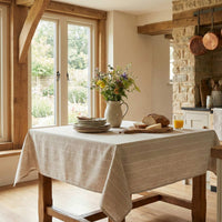 Mantel Mundaka Rayas Claro - Decoexpress