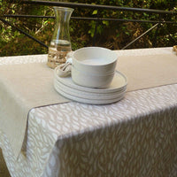 Mantel de Algodón Wave Beige