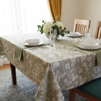 Set 2 Manteles Antimanchas Natural y Botanico 130x180 cm