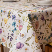 Mantel Antimanchas Primavera 130X180 Cm