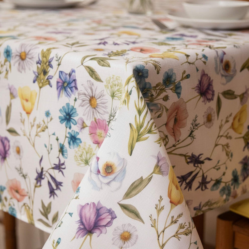 Mantel Antimanchas Primavera 130X180 Cm