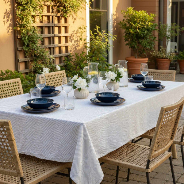 Mantel Antimanchas Tide 180X280 cm - Decoexpress