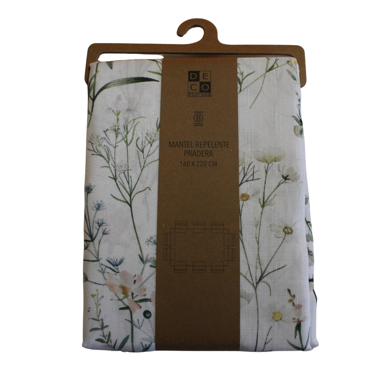 Mantel Antimanchas Pradera 130X180 cm