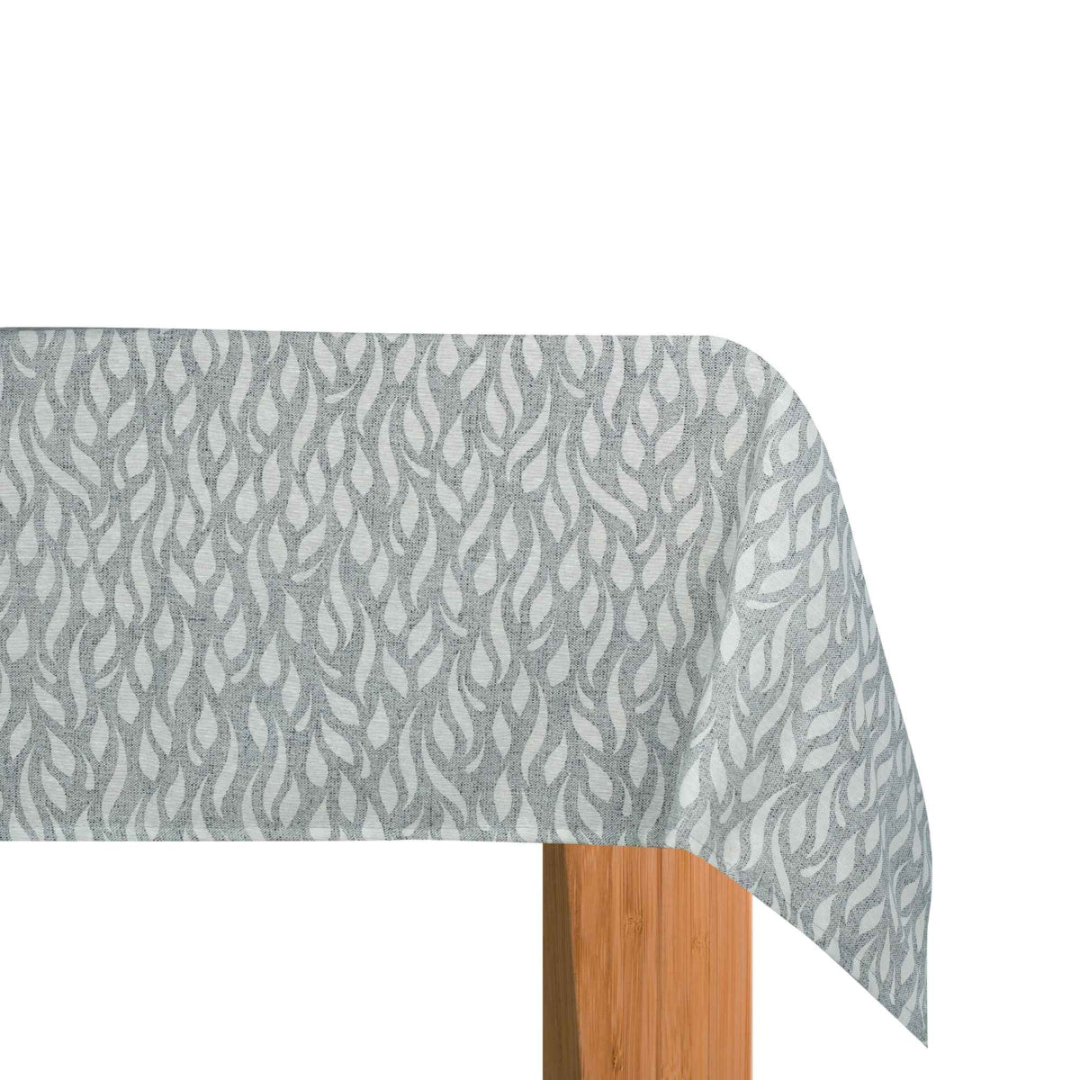 Mantel de Algodón Wave Gris