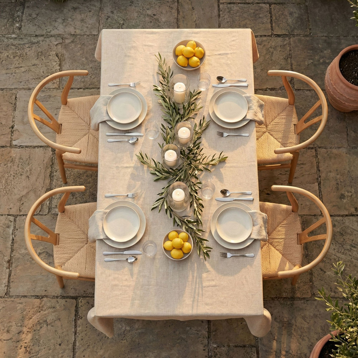 Mantel de Algodón Edgar Barquillo