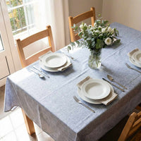 Mantel de Algodón Edgar Azul