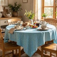 Mantel de Algodón Edgar Turquesa