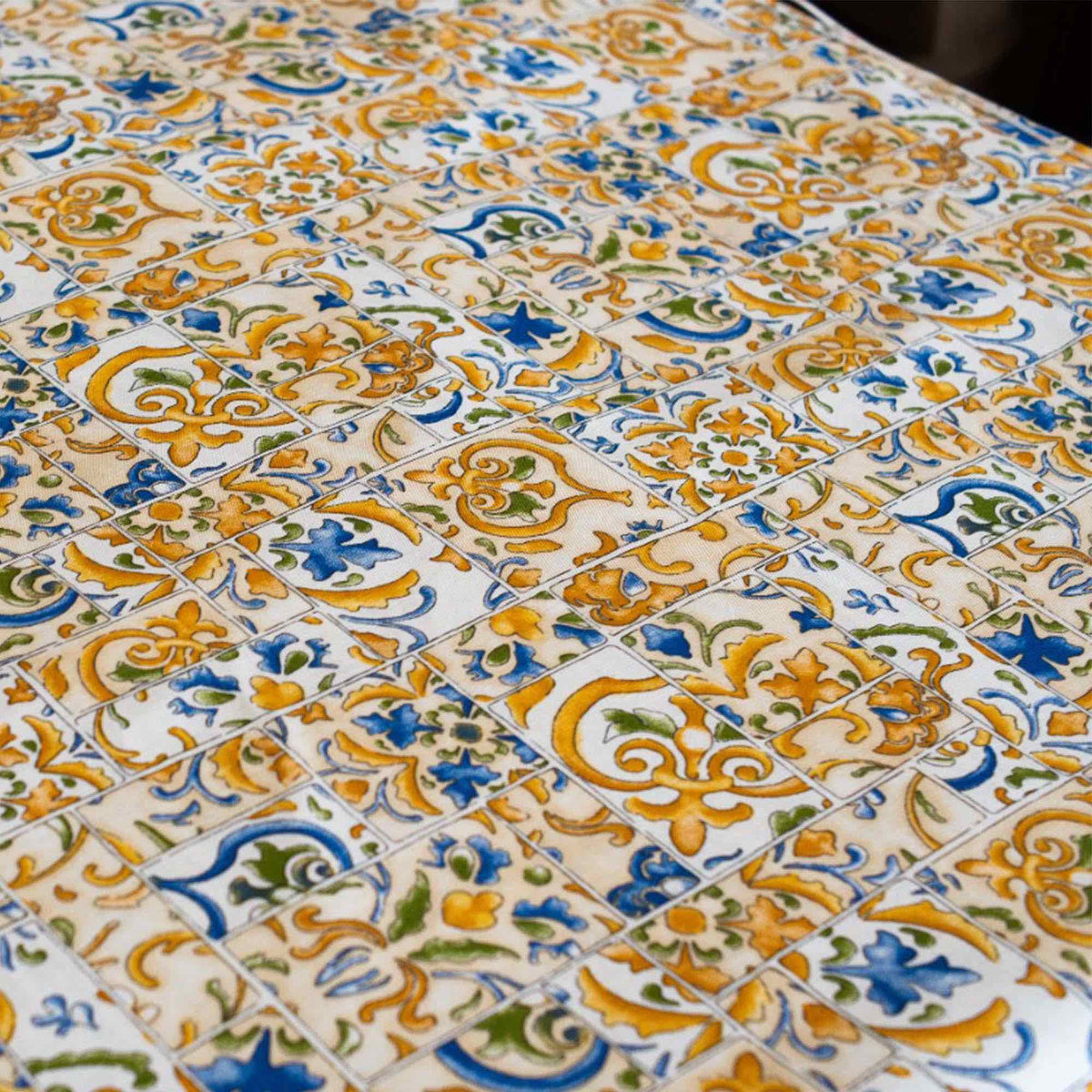 Mantel de Algodón Tiles - Decoexpress