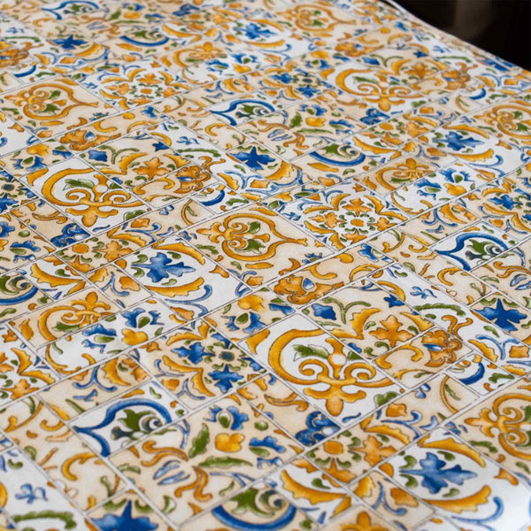 Mantel de Algodón Tiles - Decoexpress