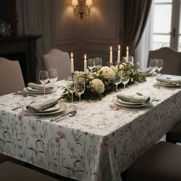 Mantel Antimanchas Pradera 180X280 cm - Decoexpress