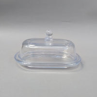 Mantequillera de Vidrio con Tapa - 19 cm