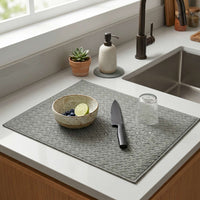 Mat Secador de Platos Absorbente Antideslizante Colores