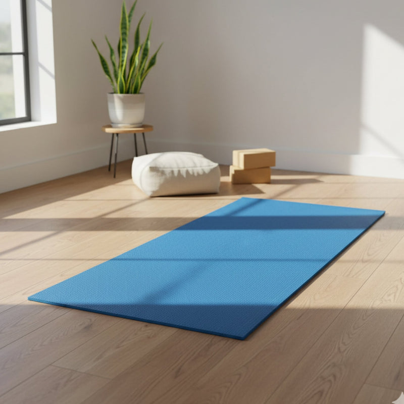 Mat de Yoga Azul 61X173 cm