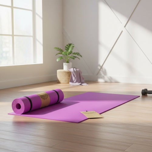 Mat de Yoga Fucsia 61x173 cm - Decoexpress