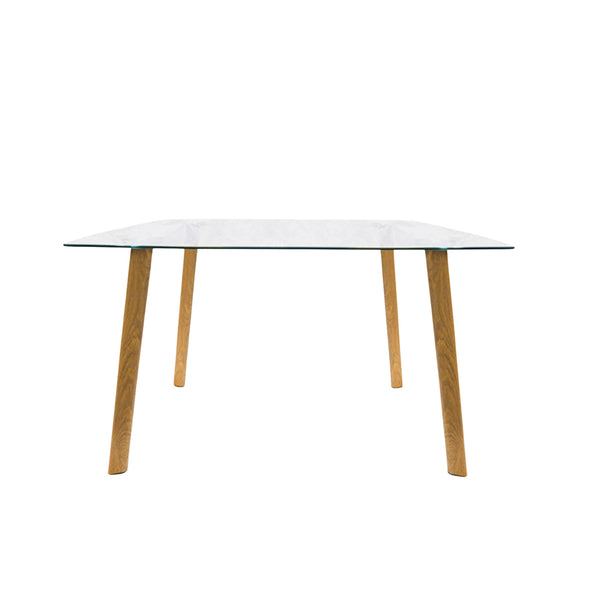 Mesa de Cristal 80x80cm - Decoexpress