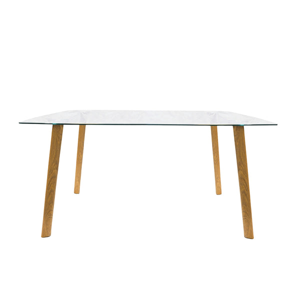 Mesa de comedor Cristal 140x80cm - Decoexpress