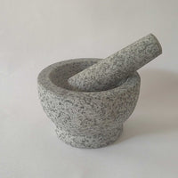 Mortero y Pistilo Granito 300 ml - 13x8 cm