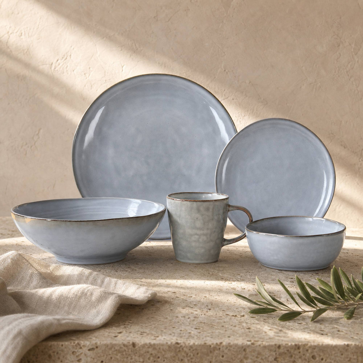 Set Vajilla Níjar 30 Piezas Cerámica