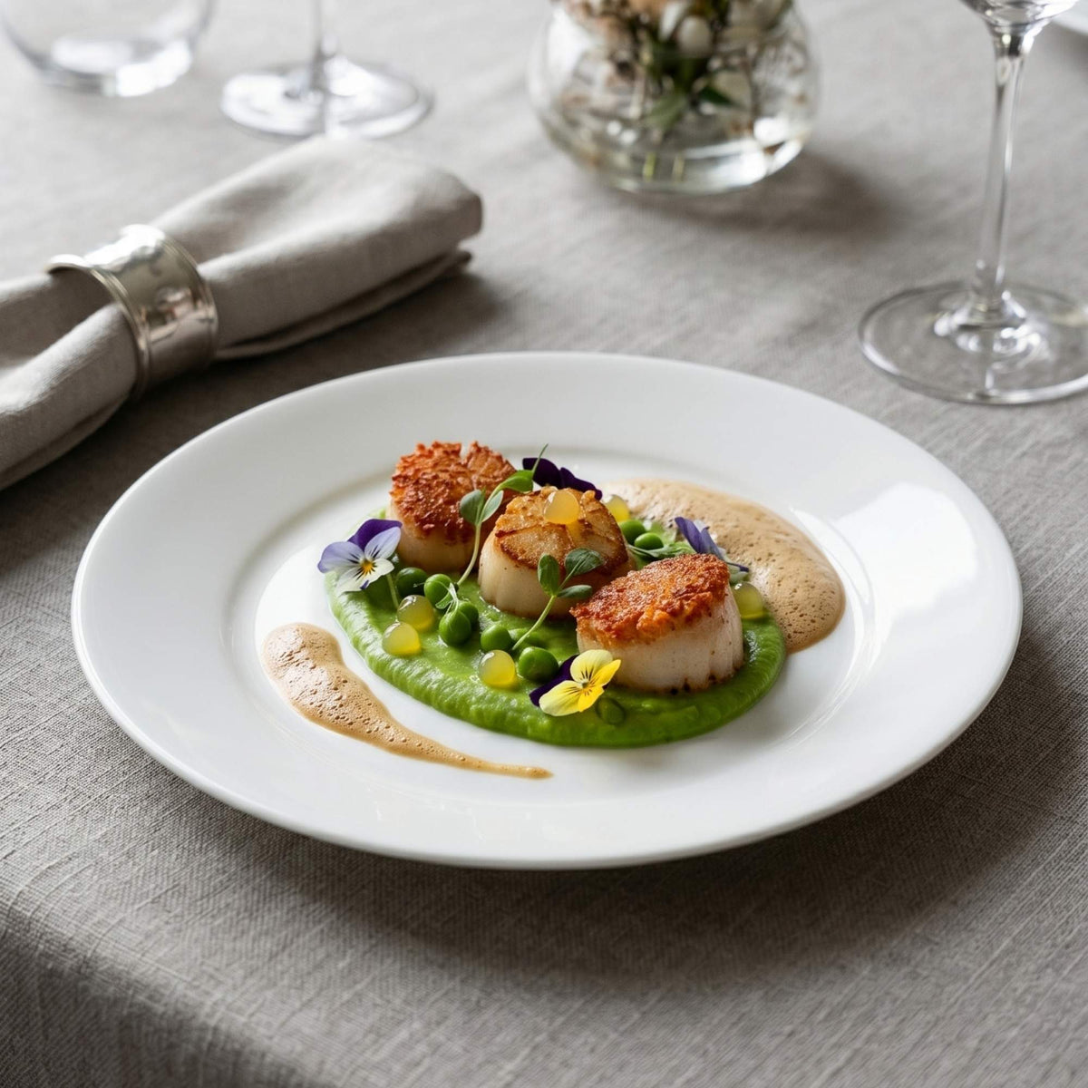 Set 4 Platos Ensalada 19,3 cm New Bone China