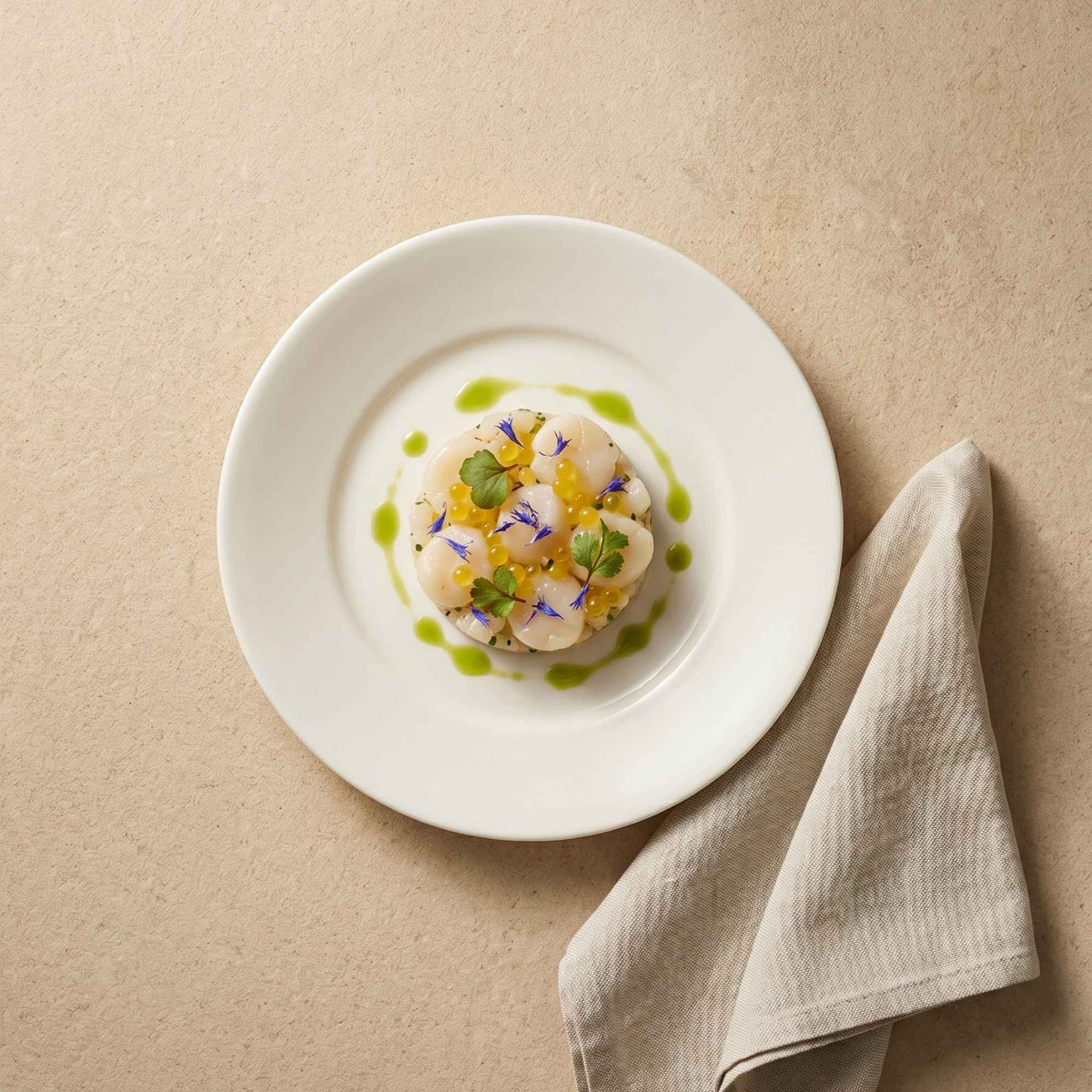 Set 4 Platos Ensalada 19,3 cm New Bone China