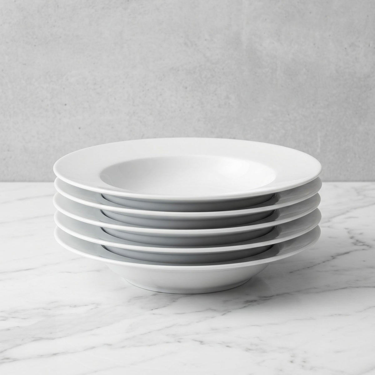 Set 4 Platos Pasta 23 cm New Bone China