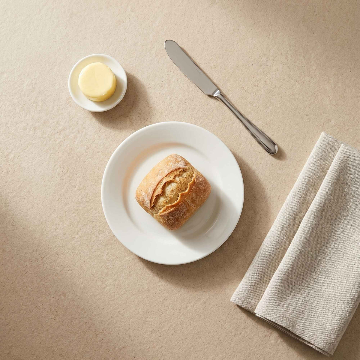 Set 4 Platos Pan 15,2 cm New Bone China