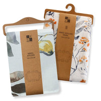 Set 2 Manteles Antimanchas Floral y Pájaros 130x180 cm
