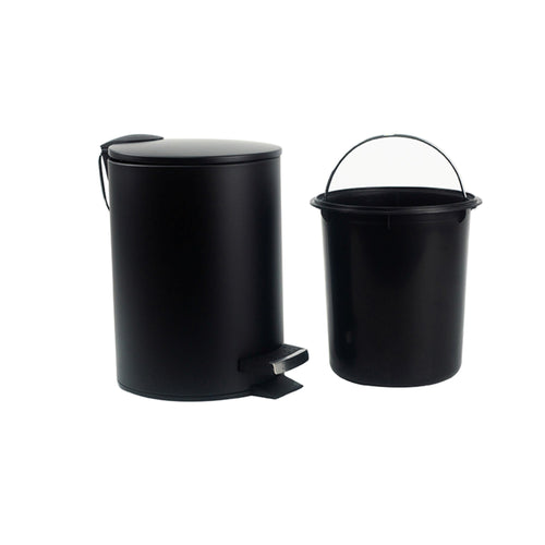 Papelero 3LT Negro - Decoexpress