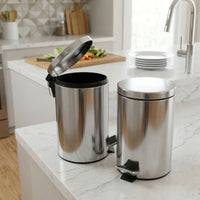 Papelero 5 LT Aluminio