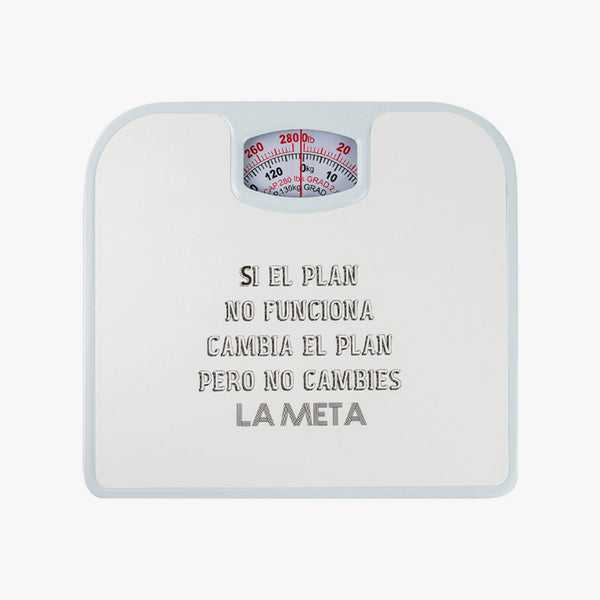 Pesa Mecanica Blanca - Decoexpress