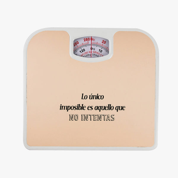 Pesa Mecanica Rosa - Decoexpress