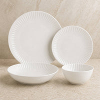 Set Vajilla Rodas 24 Piezas Cerámica