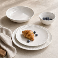 Set Vajilla Rodas 24 Piezas Cerámica